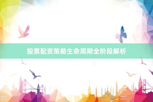 股票配资策略生命周期全阶段解析