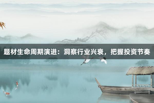 题材生命周期演进：洞察行业兴衰，把握投资节奏